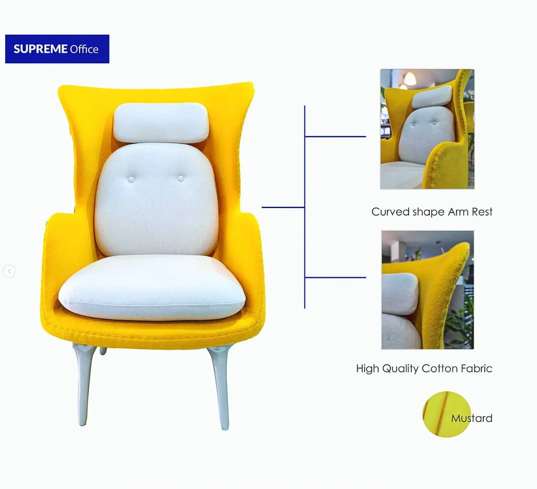 Single Seater Sofa - Lounge Chair (STOCK CLEARANCE)