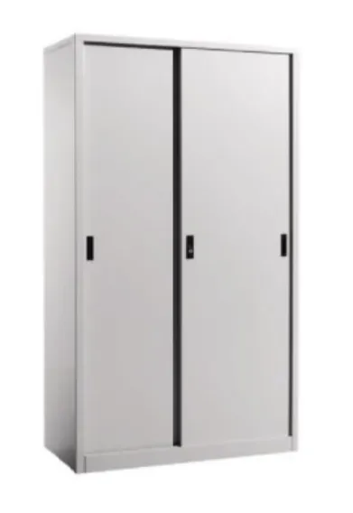 Full Height Steel Cabinet with Steel Sliding Door