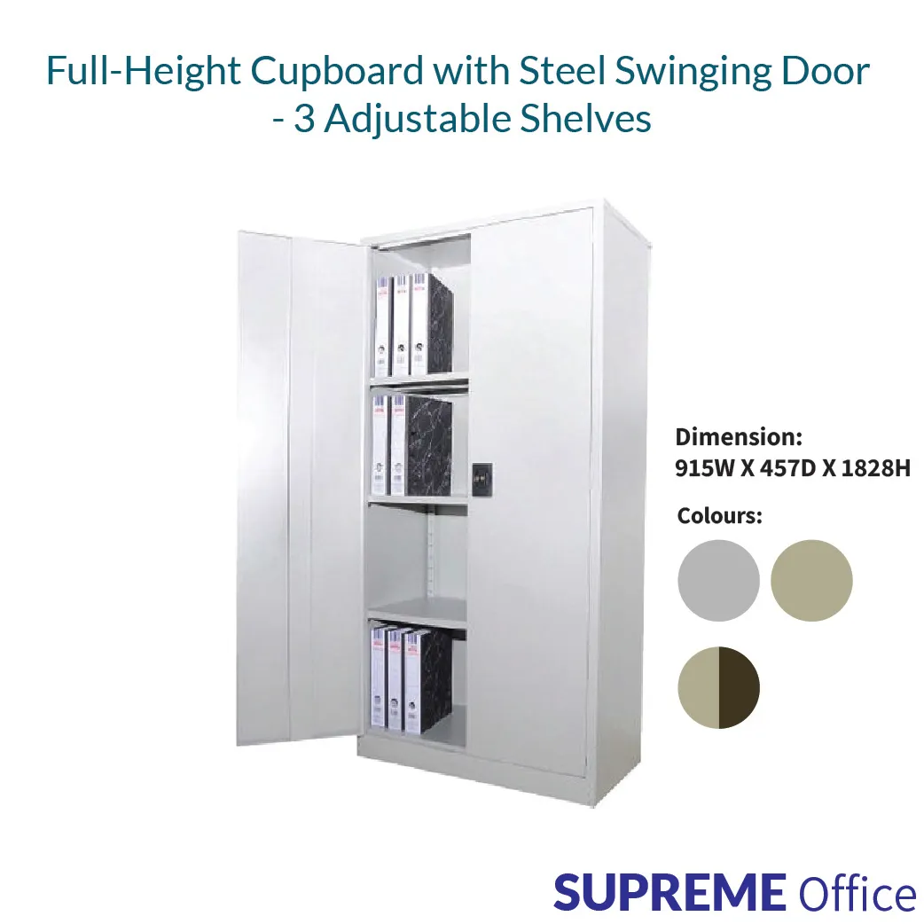 Full Height Steel Cabinet with Swinging Door