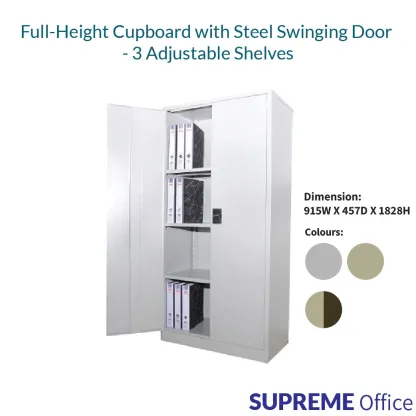 Full Height Steel Cabinet with Swinging Door