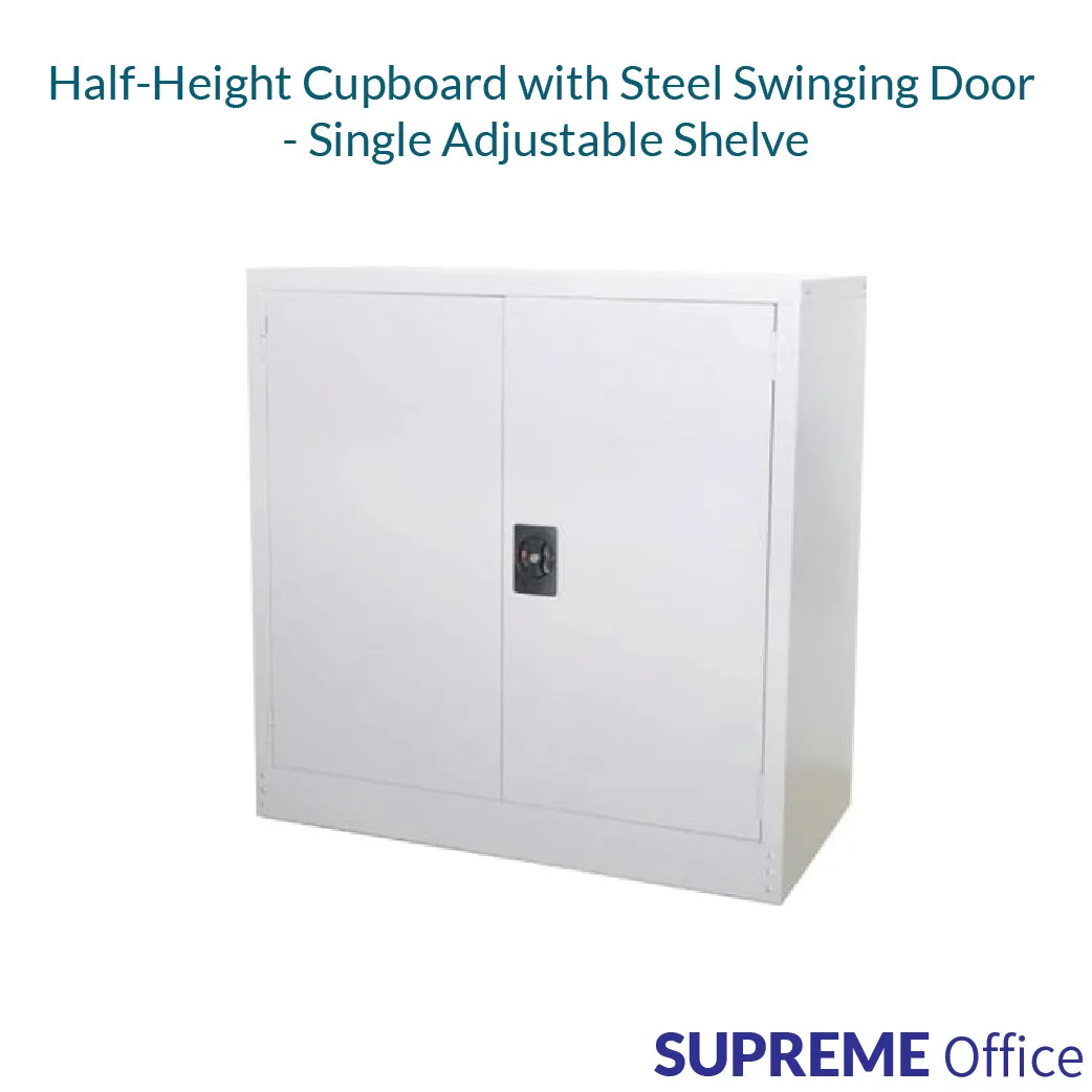 Half Height Cabinet with Steel Swinging Door