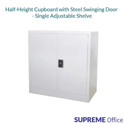 Half Height Cabinet with Steel Swinging Door