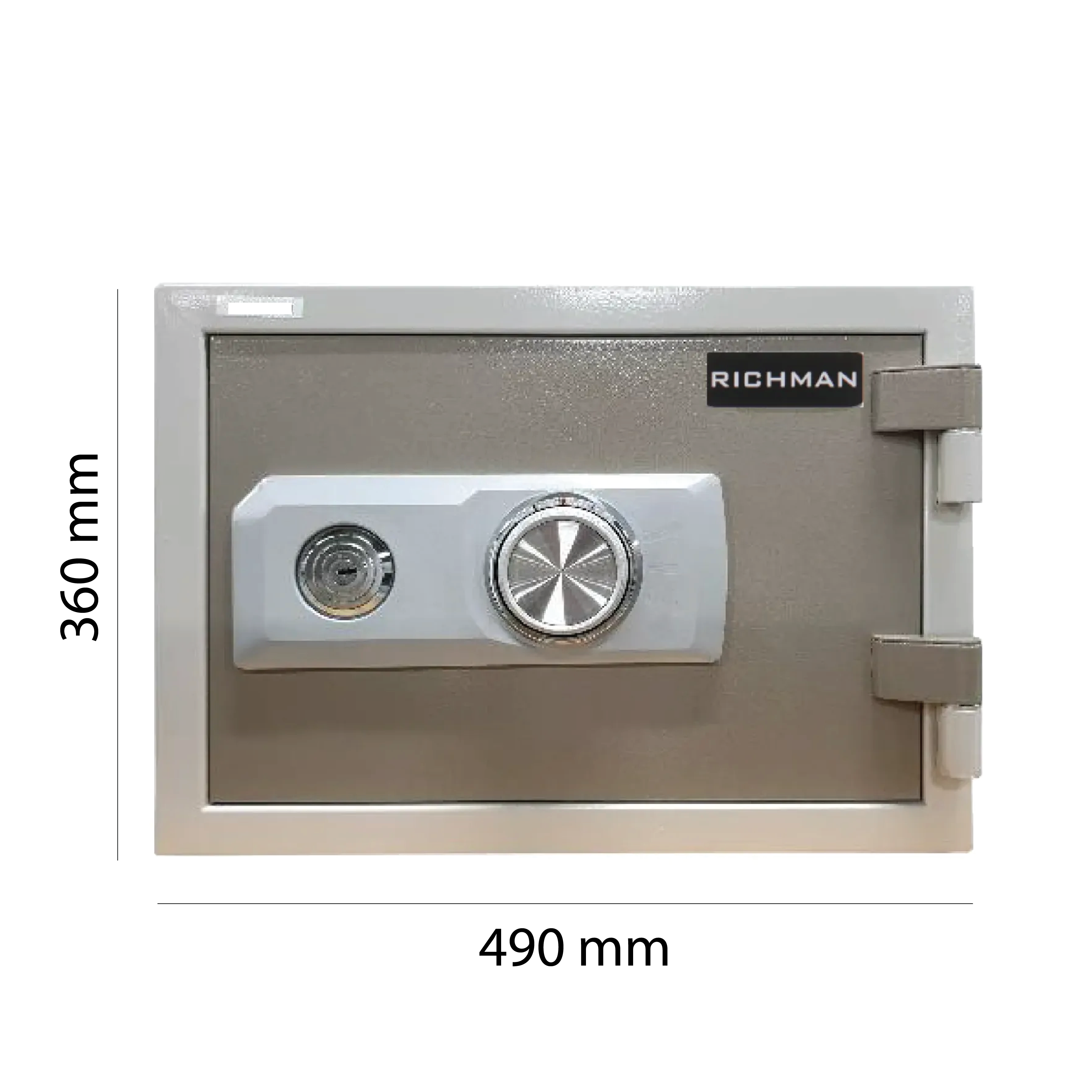 RICHMAN 57kg Medium Sized Fire Resistant Safe -Dial Lock (kindly contact us before ordering)