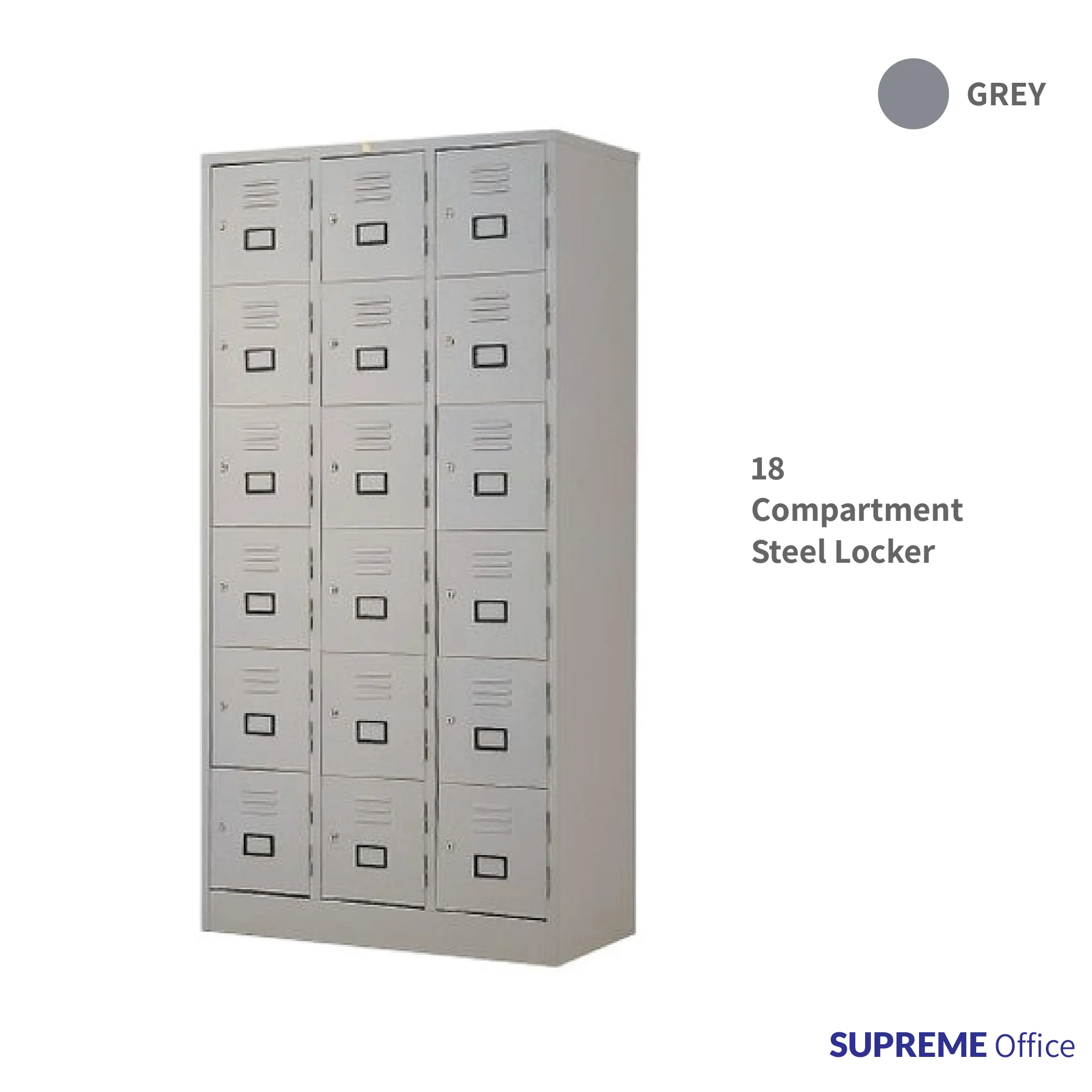 18 Compartment Steel Locker (Eighteen)