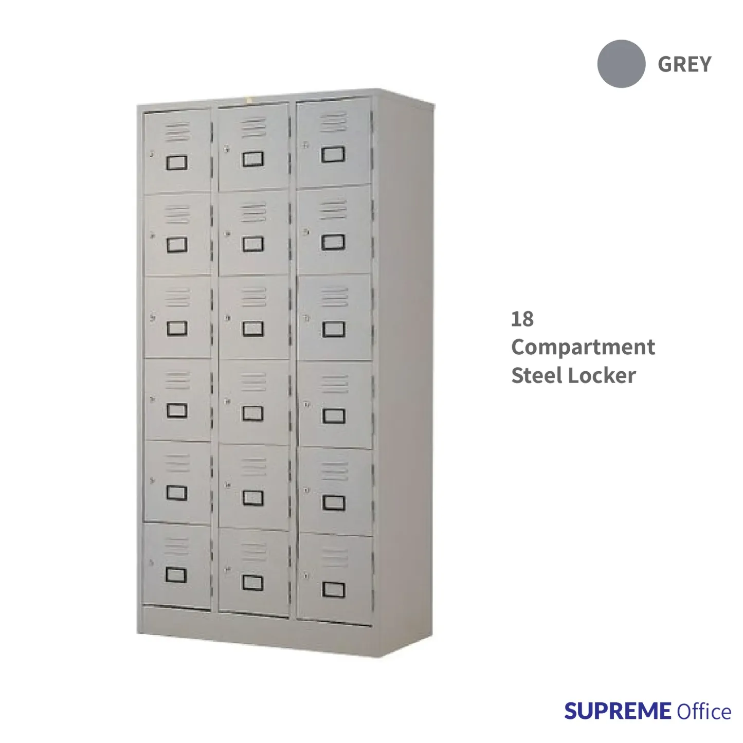 18 Compartment Steel Locker (Eighteen)