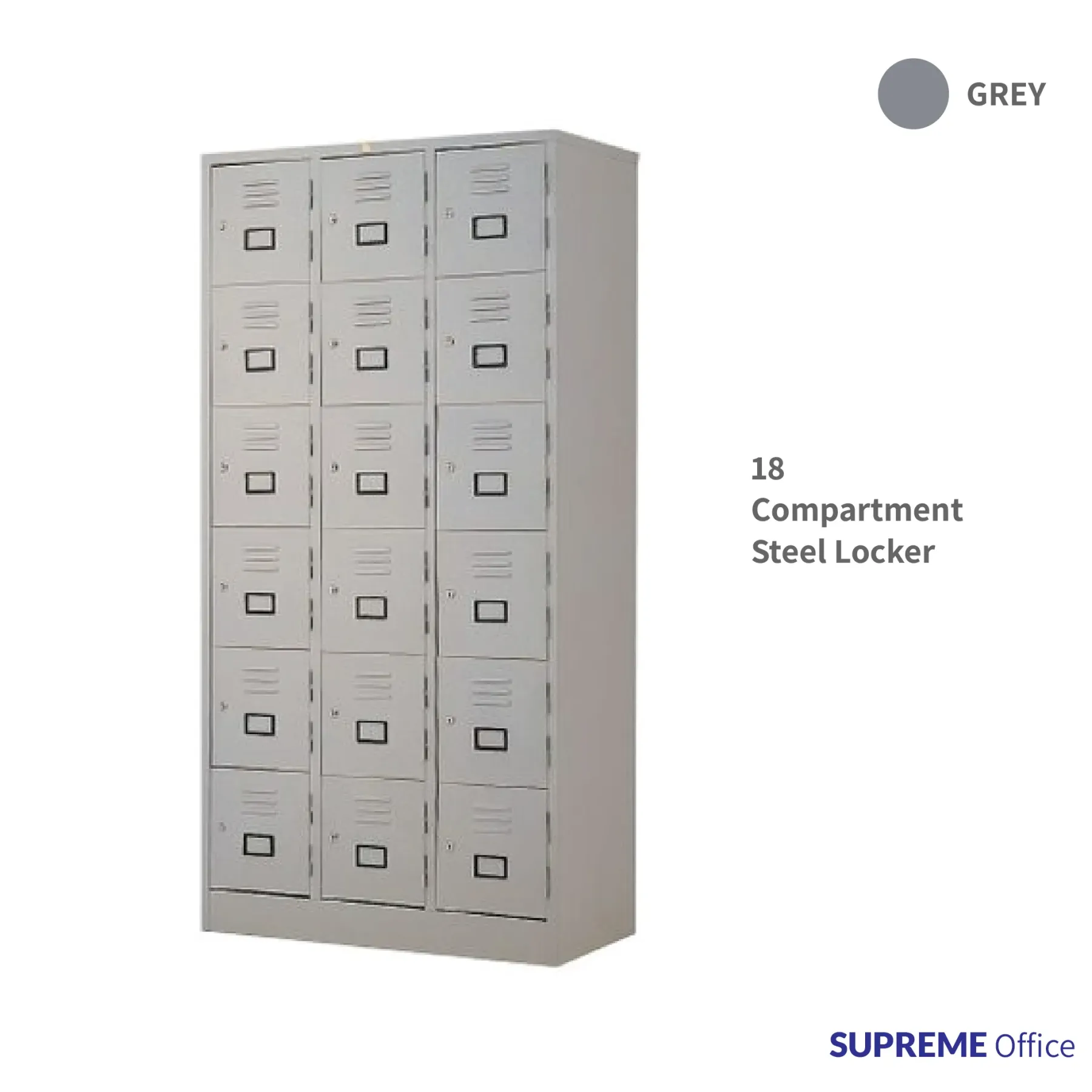 18 Compartment Steel Locker (Eighteen)