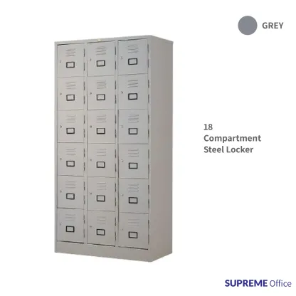 18 Compartment Steel Locker (Eighteen)