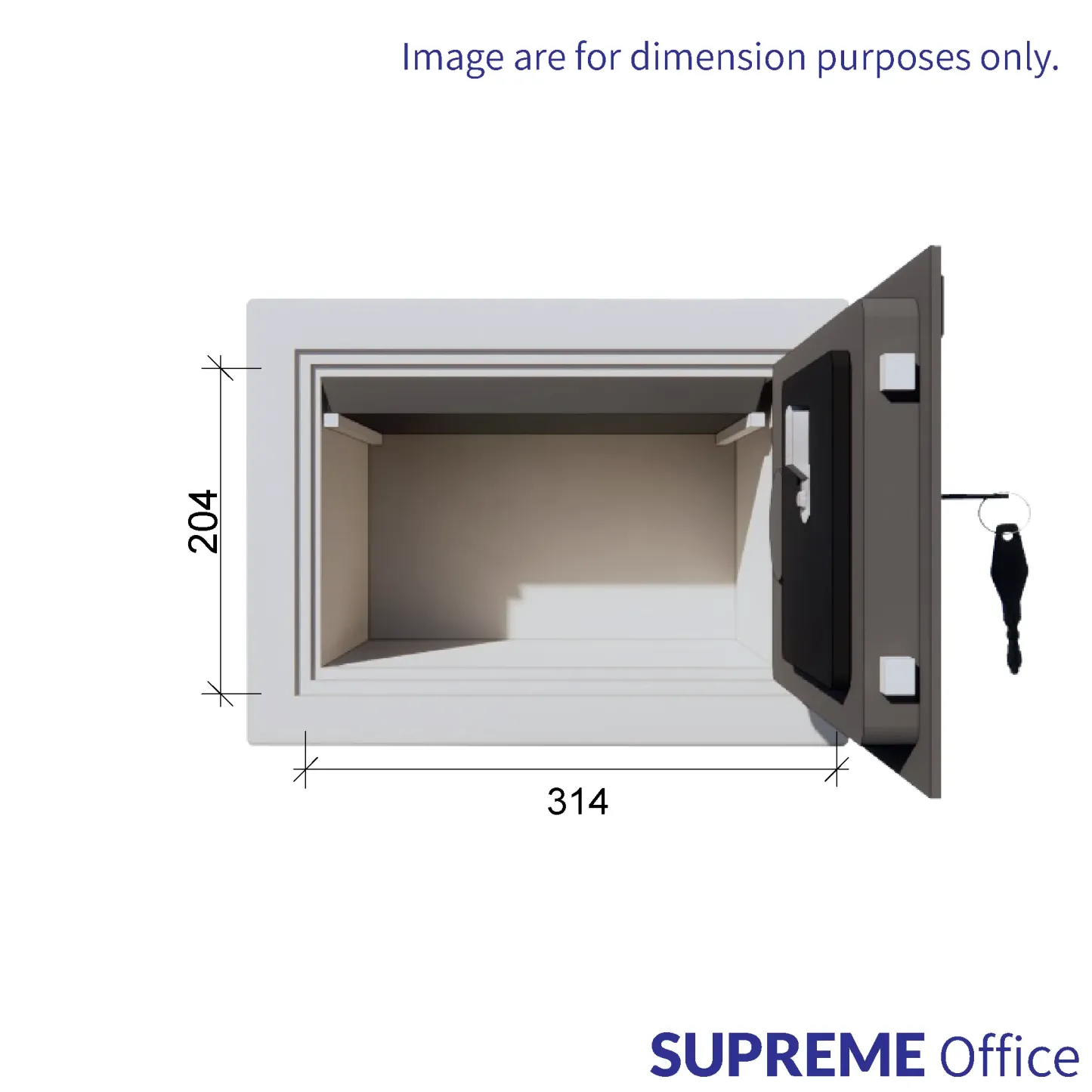 RICHMAN 37kg Small Sized Fire Resistant Safe Box -  Dial Lock (kindly contact us before ordering)