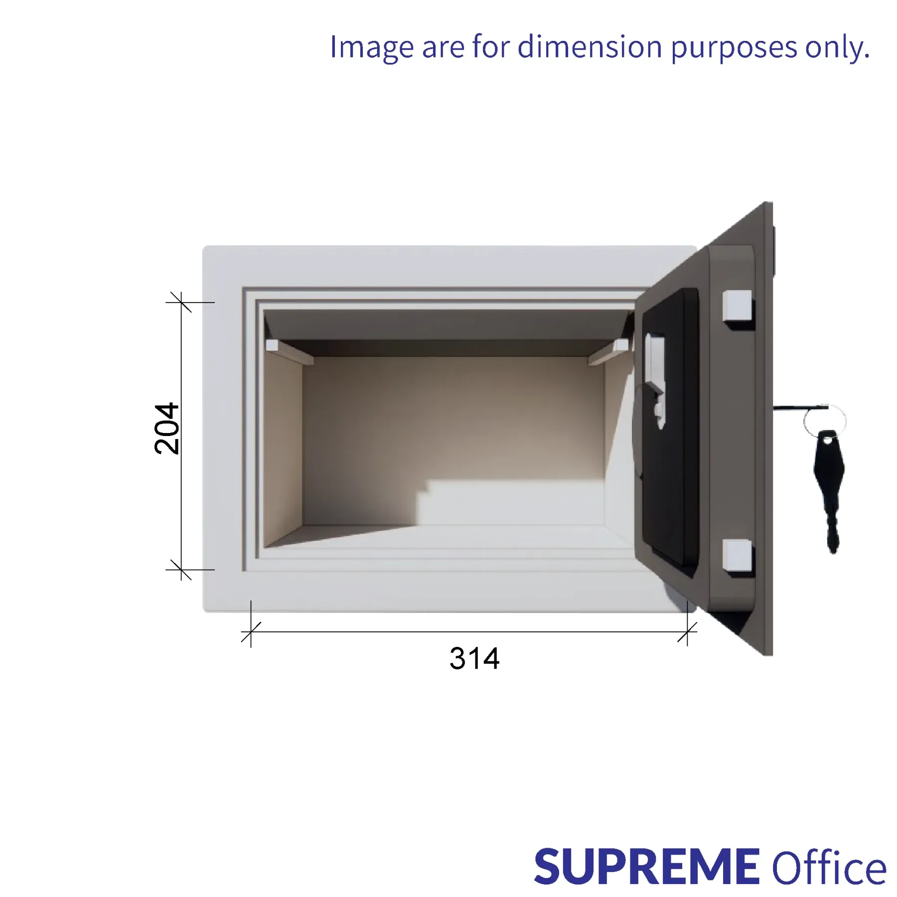RICHMAN 37kg Small Sized Fire Resistant Safe Box -  Dial Lock (kindly contact us before ordering)