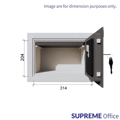 RICHMAN 37kg Small Sized Fire Resistant Safe Box -  Dial Lock (kindly contact us before ordering)
