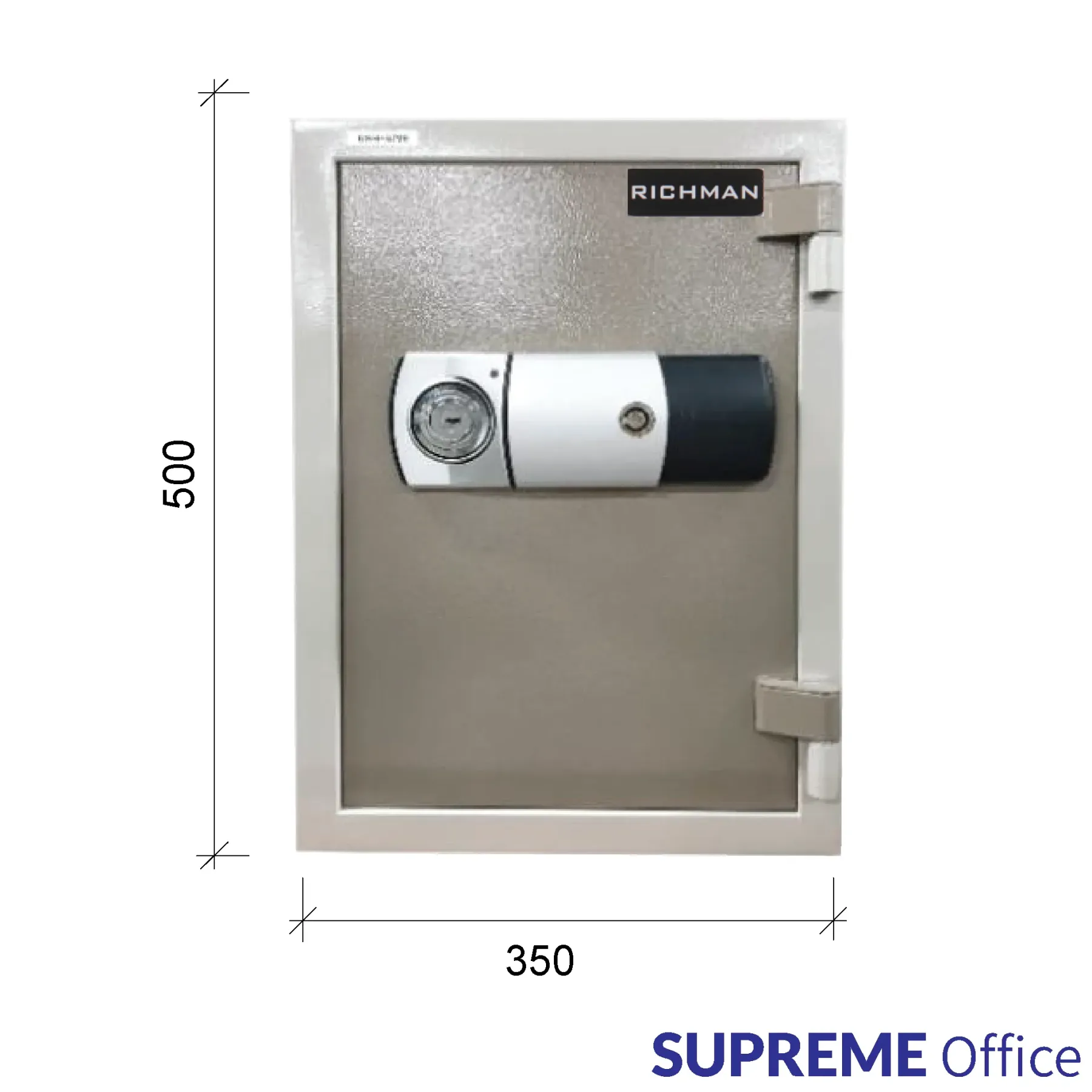 RICHMAN 37kg Small Sized Fire Resistant Safe Box - Dial Lock (kindly contact us before ordering)