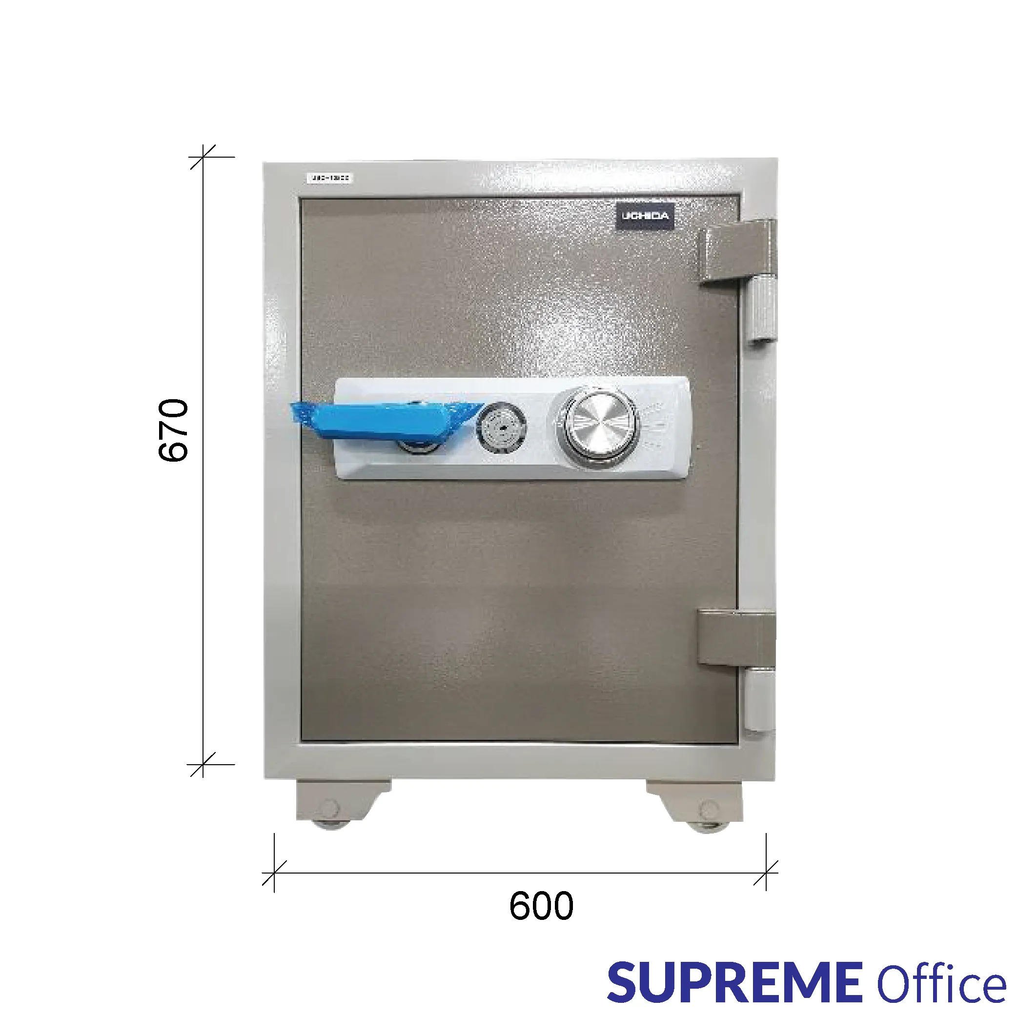 RICHMAN 105kg Medium Sized Fire Resistant Safe (Dial Clock Lock) (kindly contact us before ordering)