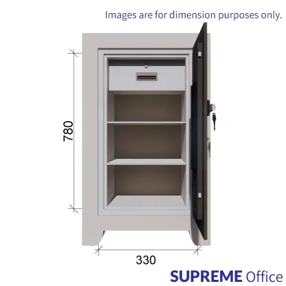 RICHMAN 210kg Large Sized Fire Resistant Safe (Clock Dial Lock) (kindly contact us before ordering)