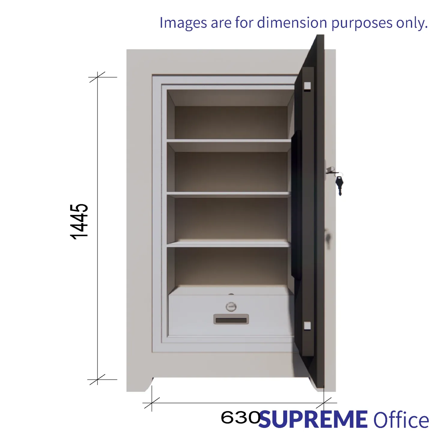 RICHMAN SUPER LARGE Sized Fire Resistant Safe (Clock Dial Lock/Electronic Lock) (kindly contact us before ordering)