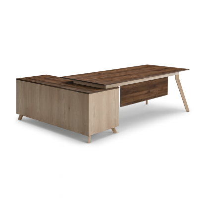 PX-7 Director Table with Side Cabinet