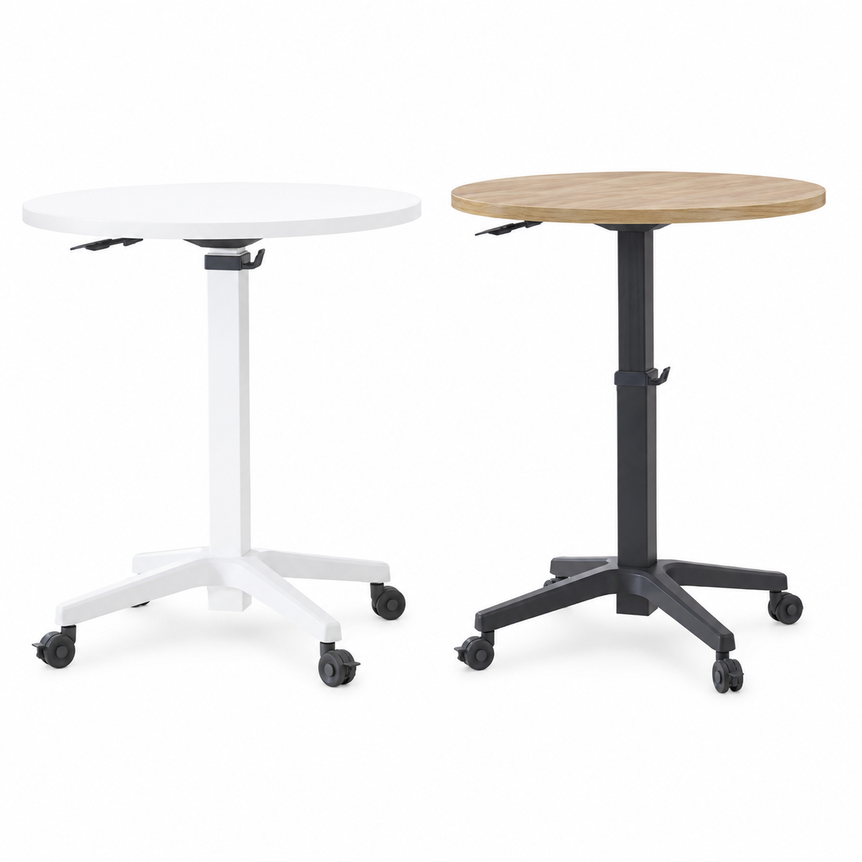 Standing Desk - Height Adjustable Round Table