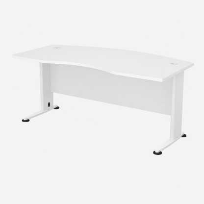Executive Table with Curved Top (H)