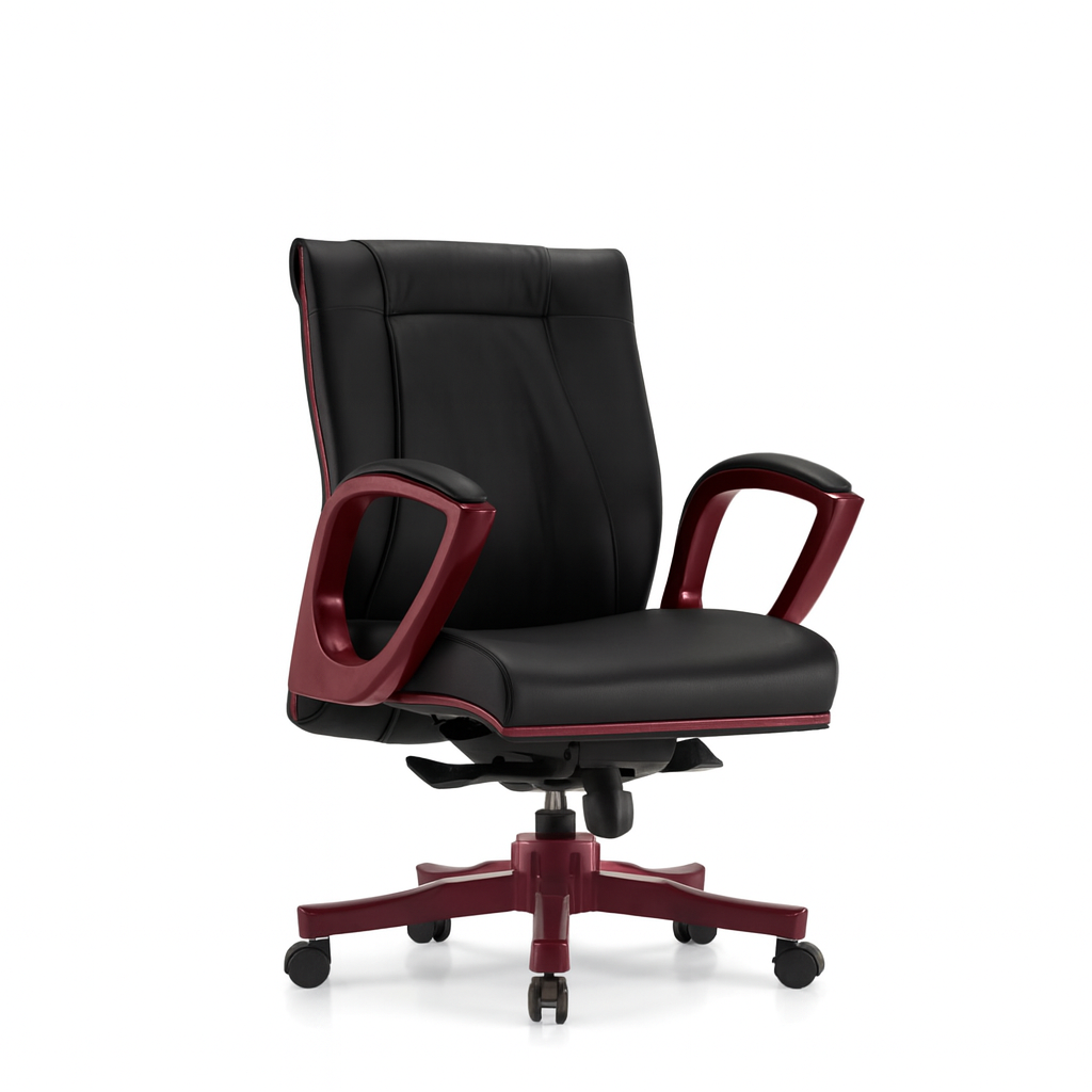 ESSA Wooden Low Back Office Chair