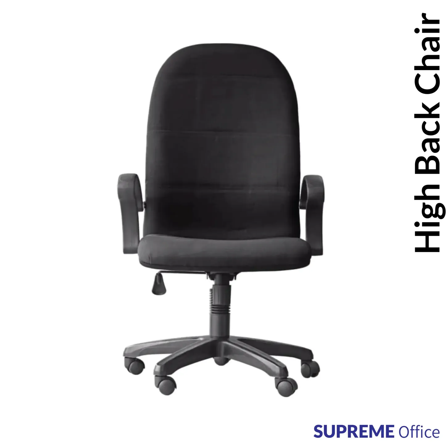 High Back Office Chair - Fabric material