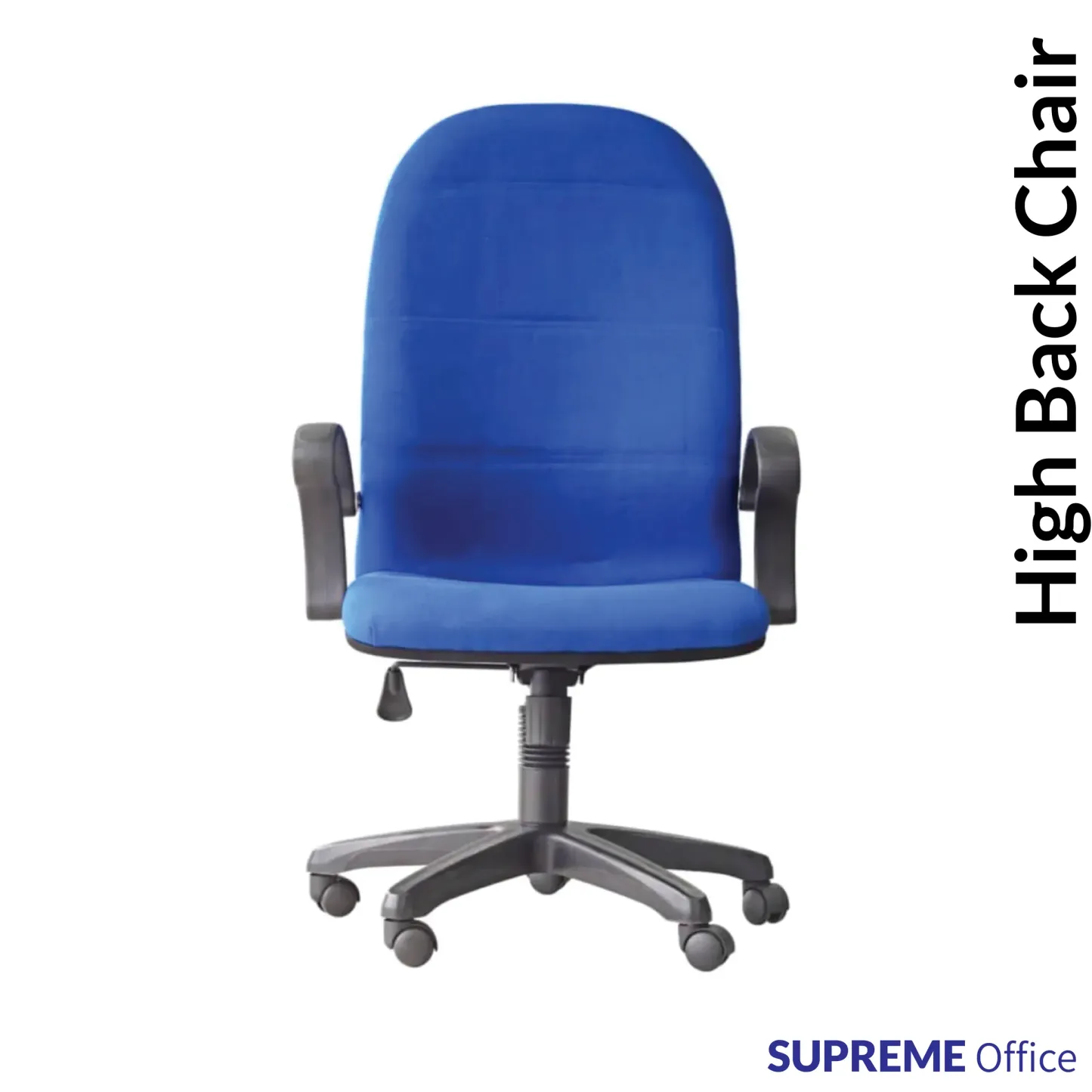 High Back Office Chair - Fabric material