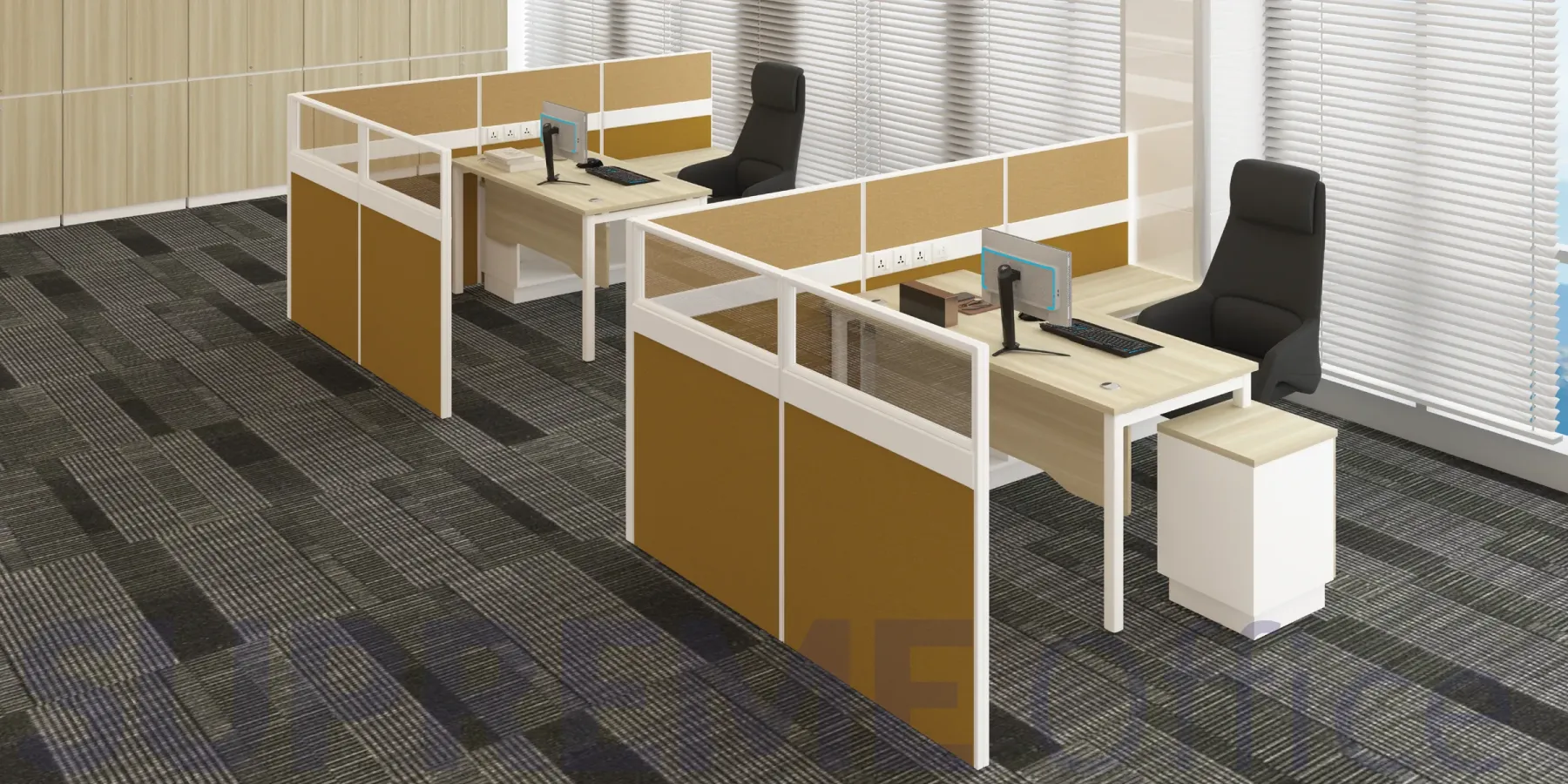 Single Seater Workstation Cubicle (Kindly contact us to order)