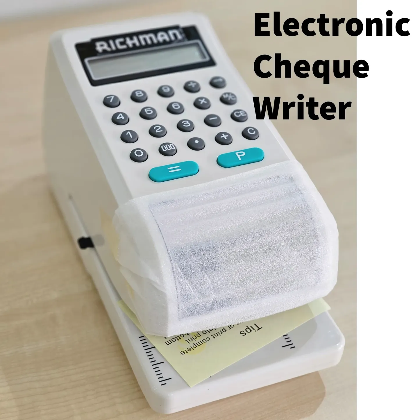 RICHMAN Electronic Cheque Writer
