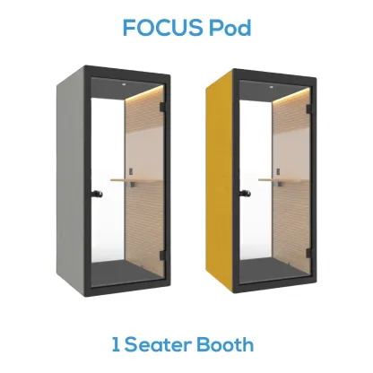 Office Tele-Booth | Office Phone Booth - For 1 Seater (kindly contact us before ordering)