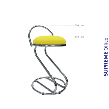 LOW BARSTOOL WITH BACKREST (806L)