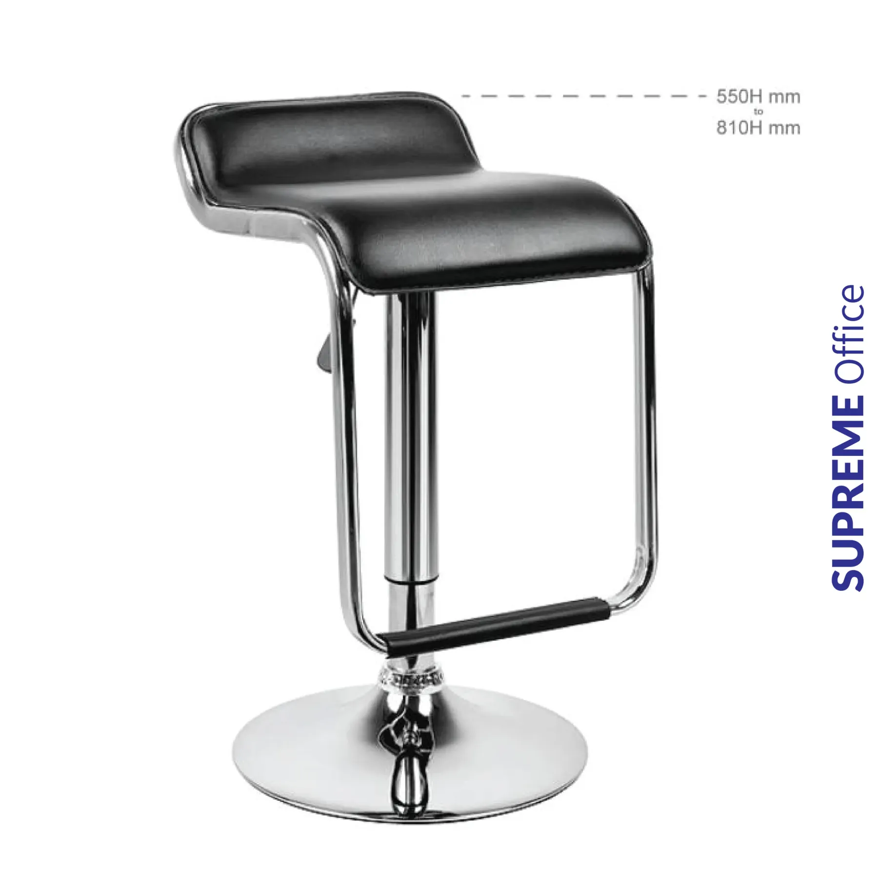 HIGH BARSTOOL with Adjustable Height
