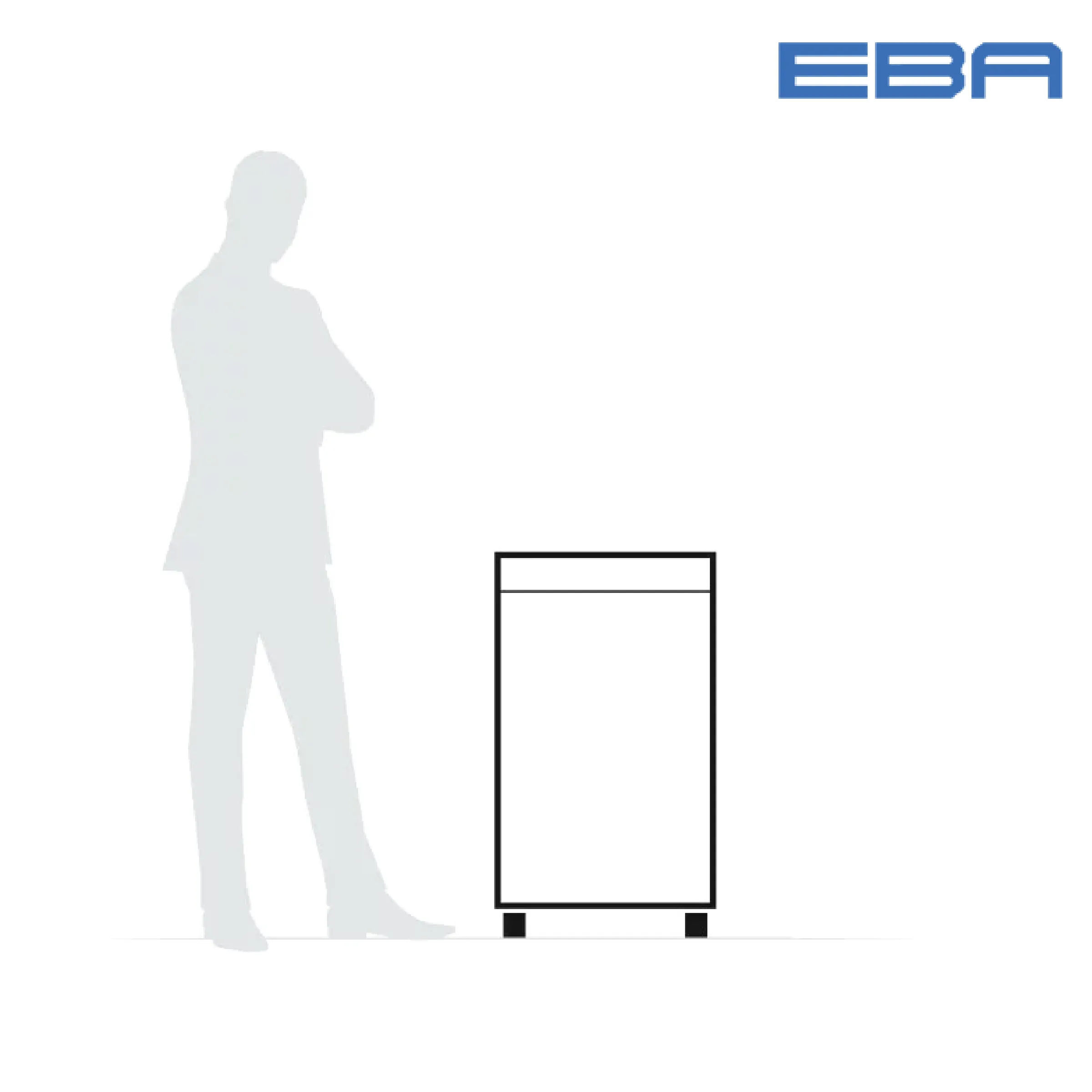 EBA 2127C Paper Shredder (4x40mm- Cross Cut)