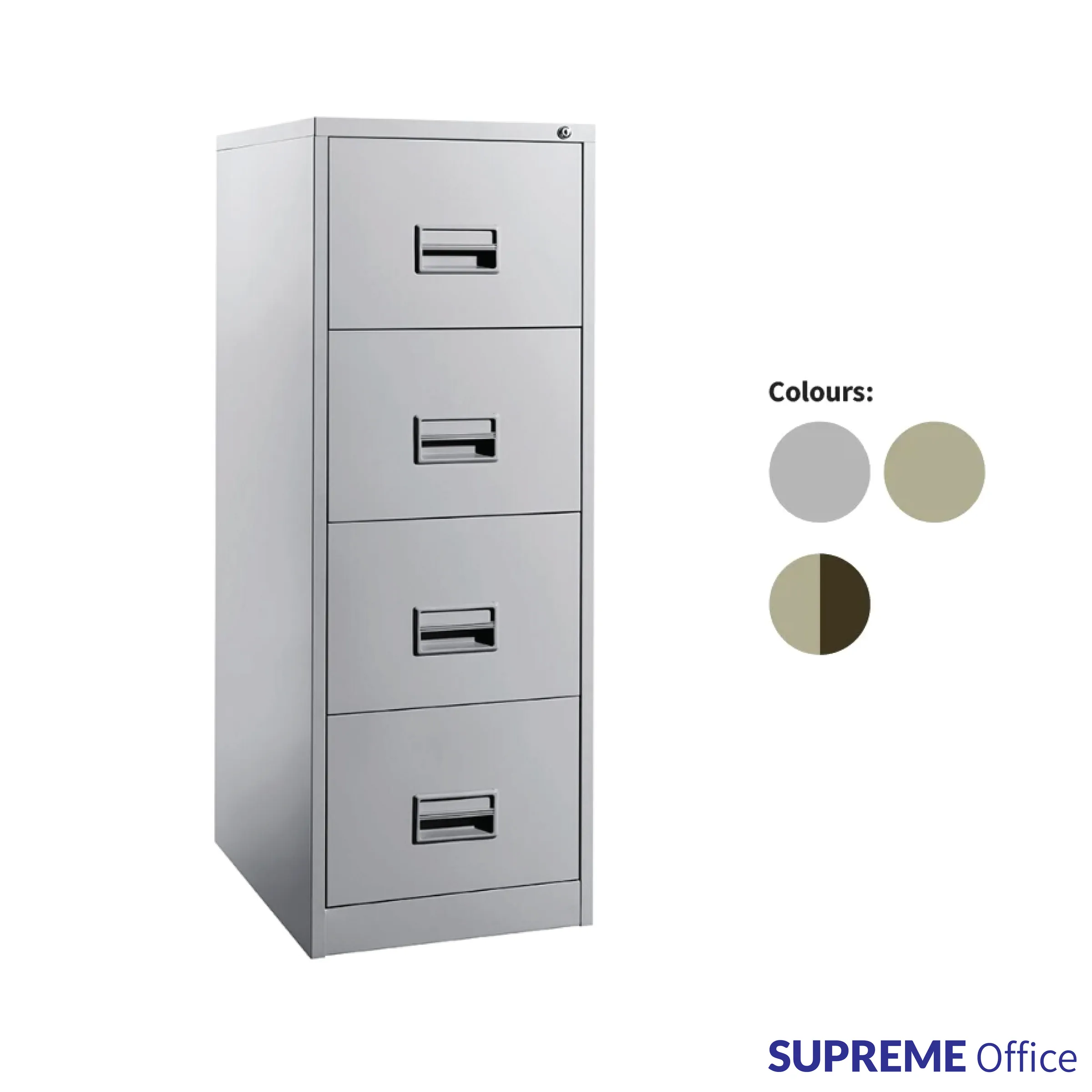 4-Drawer Steel Filing Cabinet