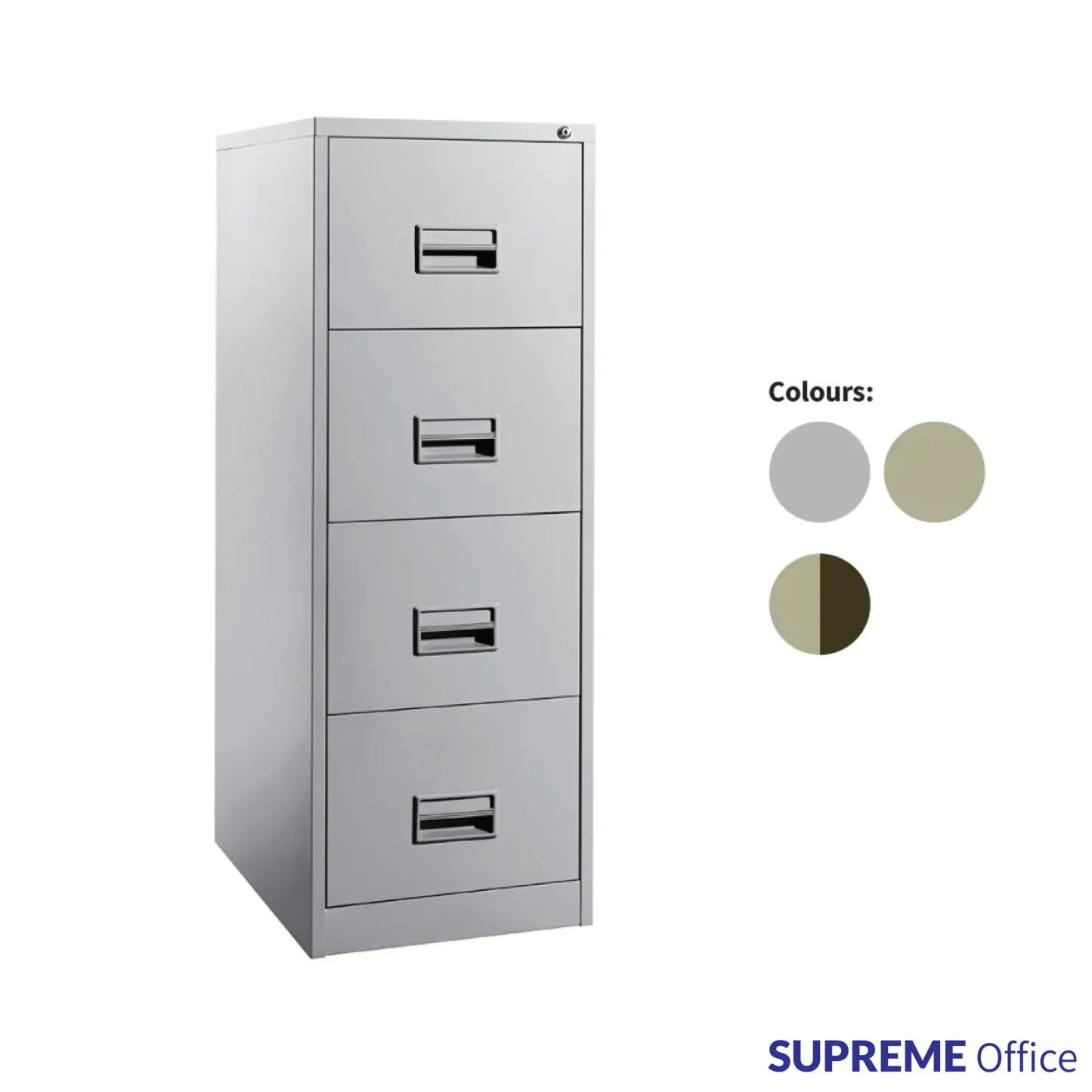 4-Drawer Steel Filing Cabinet