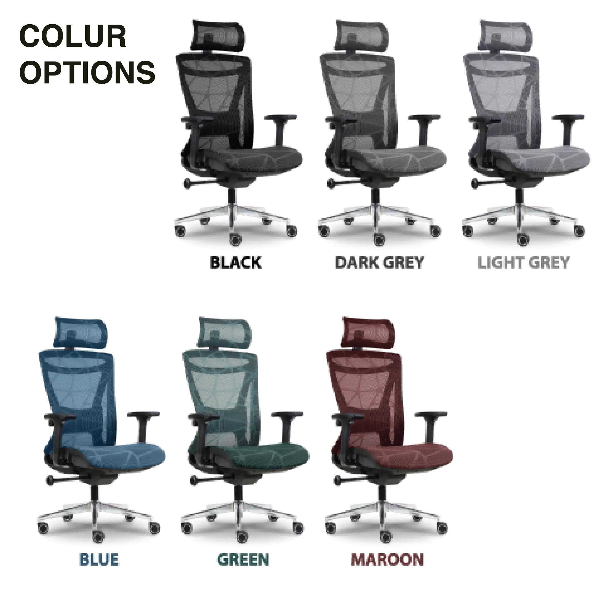 QIN 12 Medium Back Chair