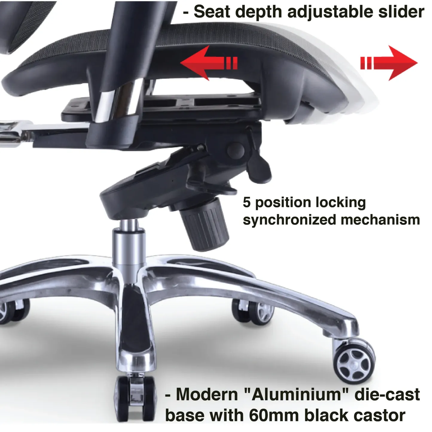 QIN 9 Medium Back Chair