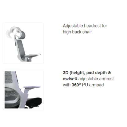 QIN 7 Medium Back Chair