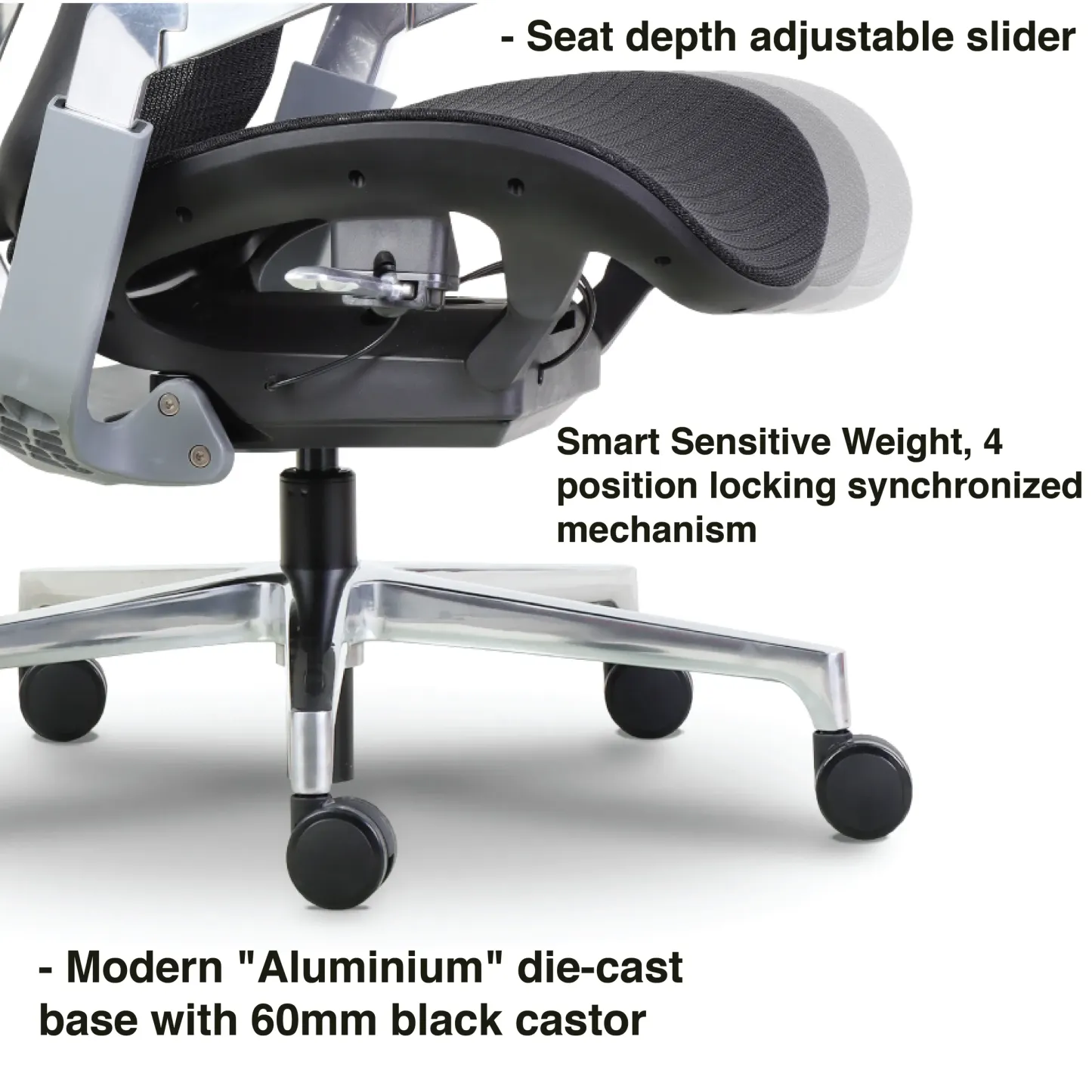 QIN 6 Medium Back Chair