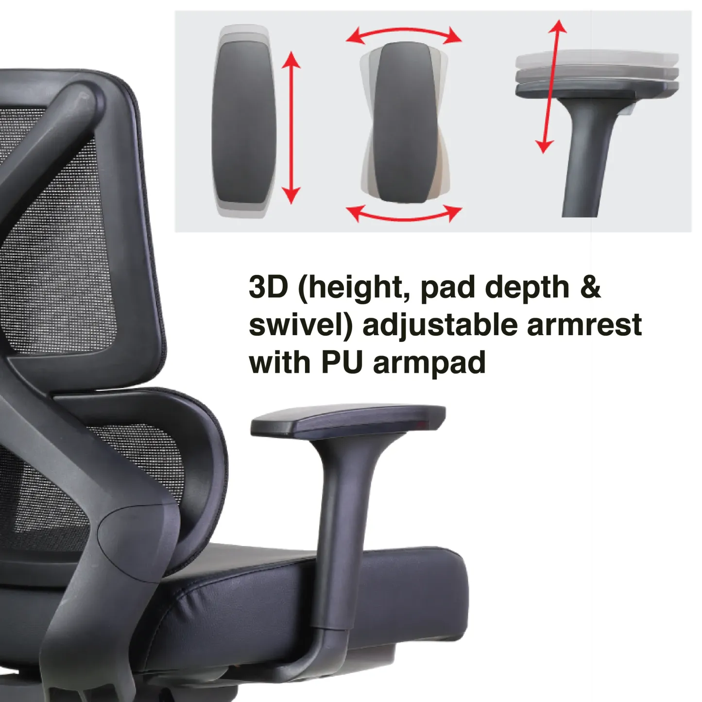 FIN 13 Medium Back Chair