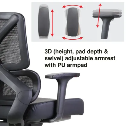 FIN 13 Medium Back Chair