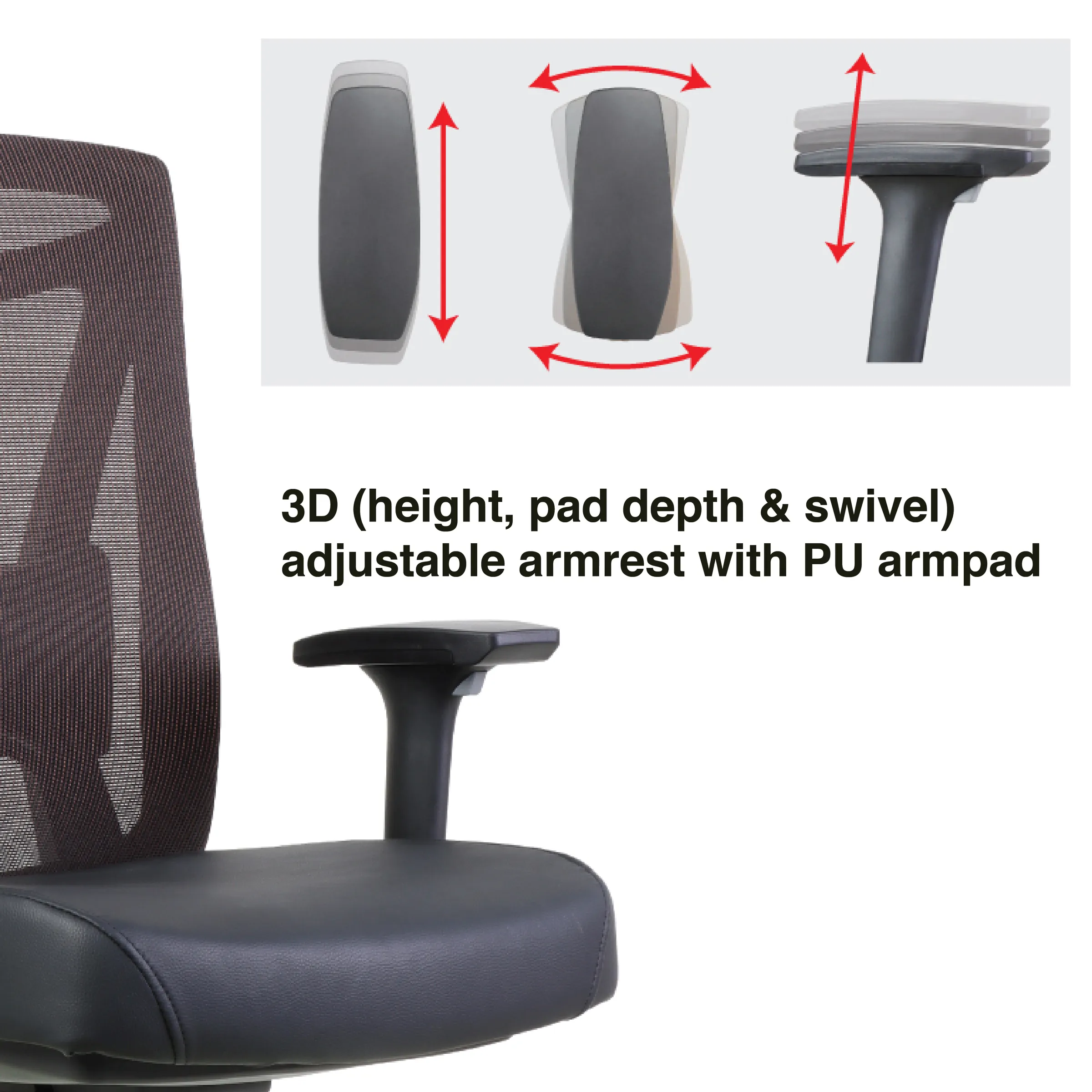 FIN 12 Medium Back Chair