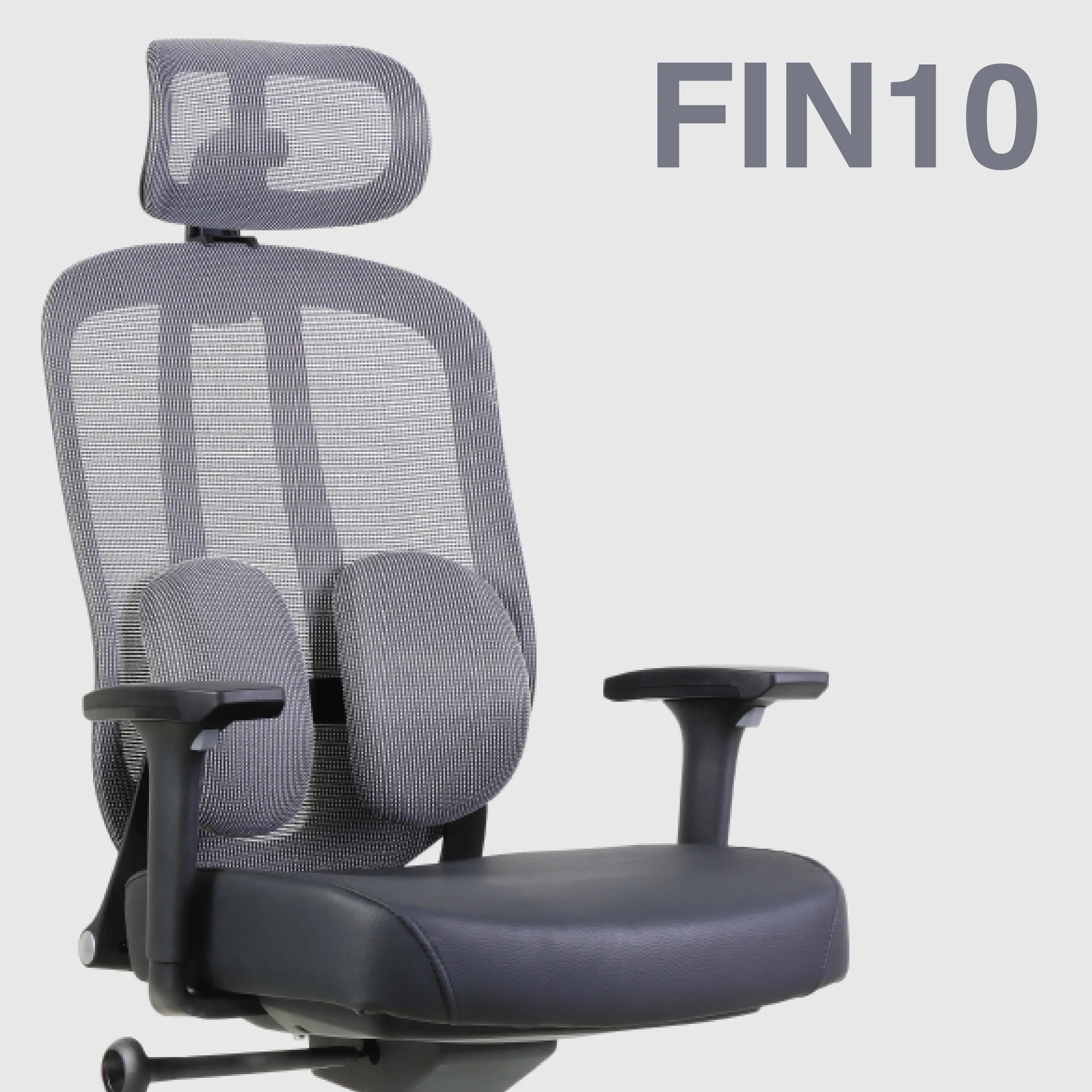 FIN 10 Medium Back Chair (no Headrest)