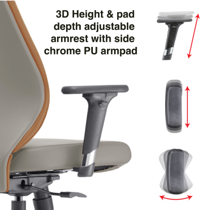 FIN 4 High Back Chair