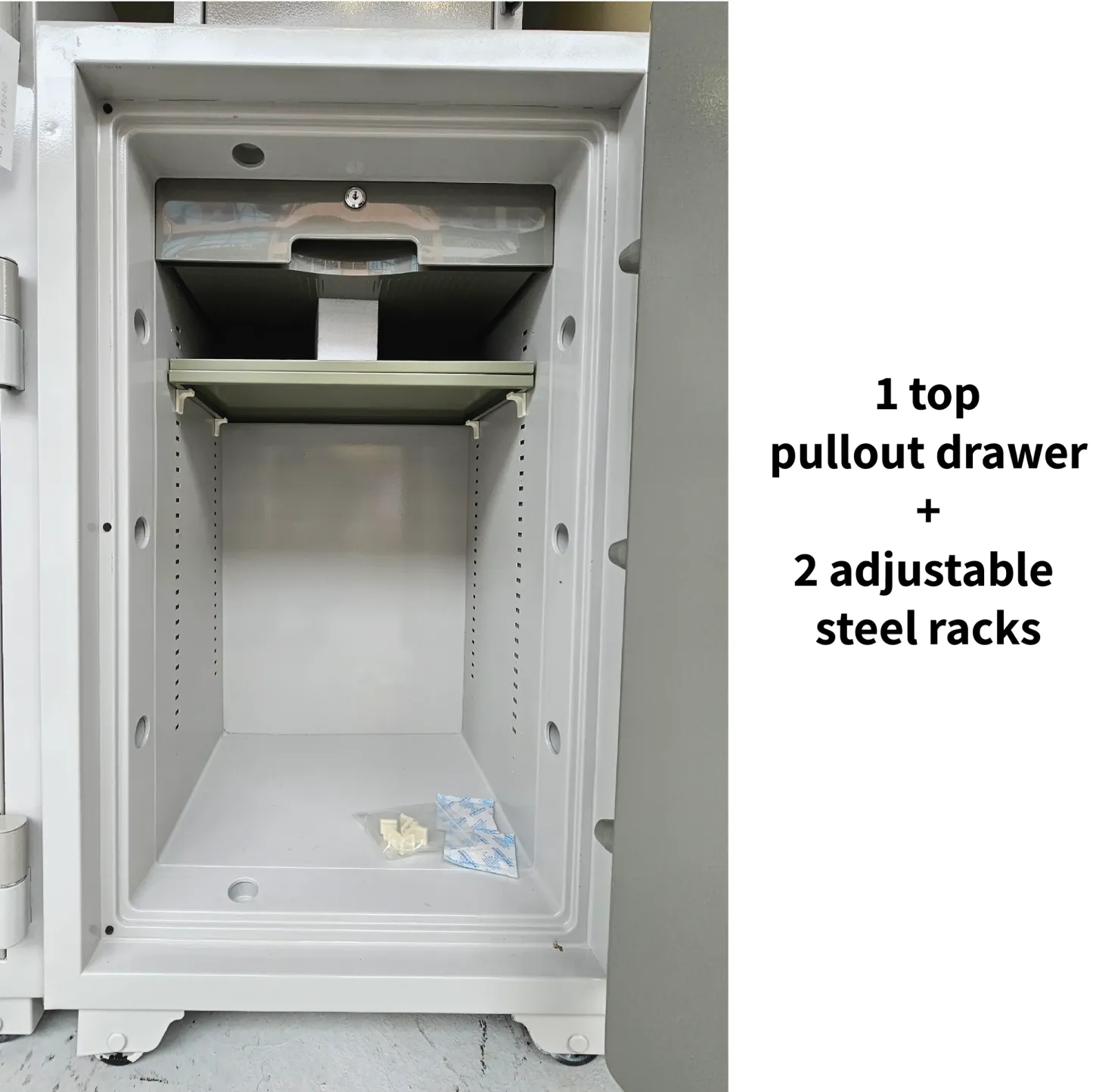 RICHMAN 210kg Large Sized Fire Resistant Safe (Clock Dial Lock) (kindly contact us before ordering)