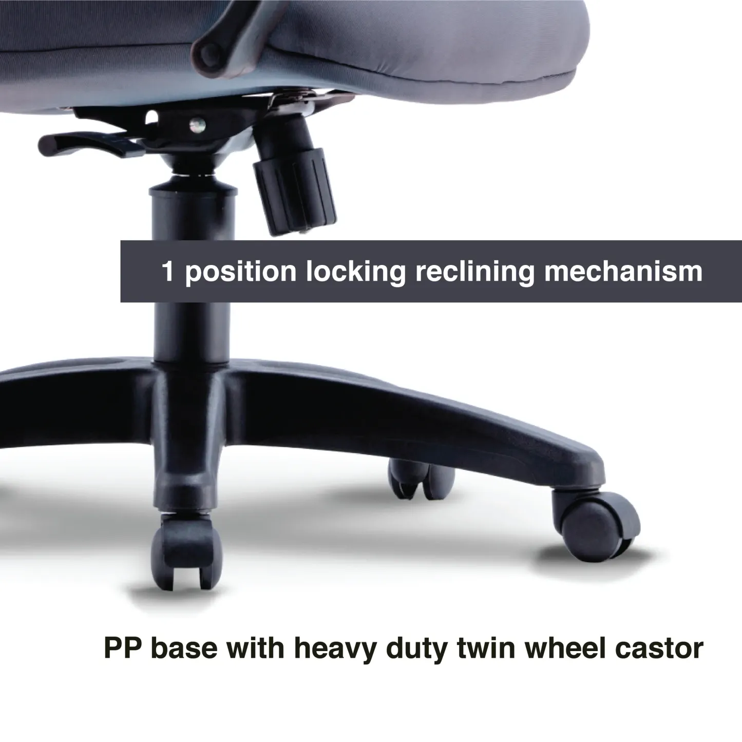 Ombak Low Back Chair (fabric)