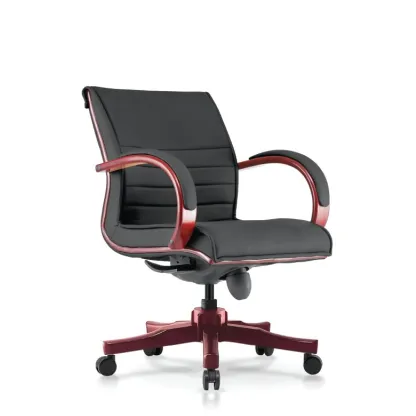 XIMO 3 Wooden Low Back Office Chair