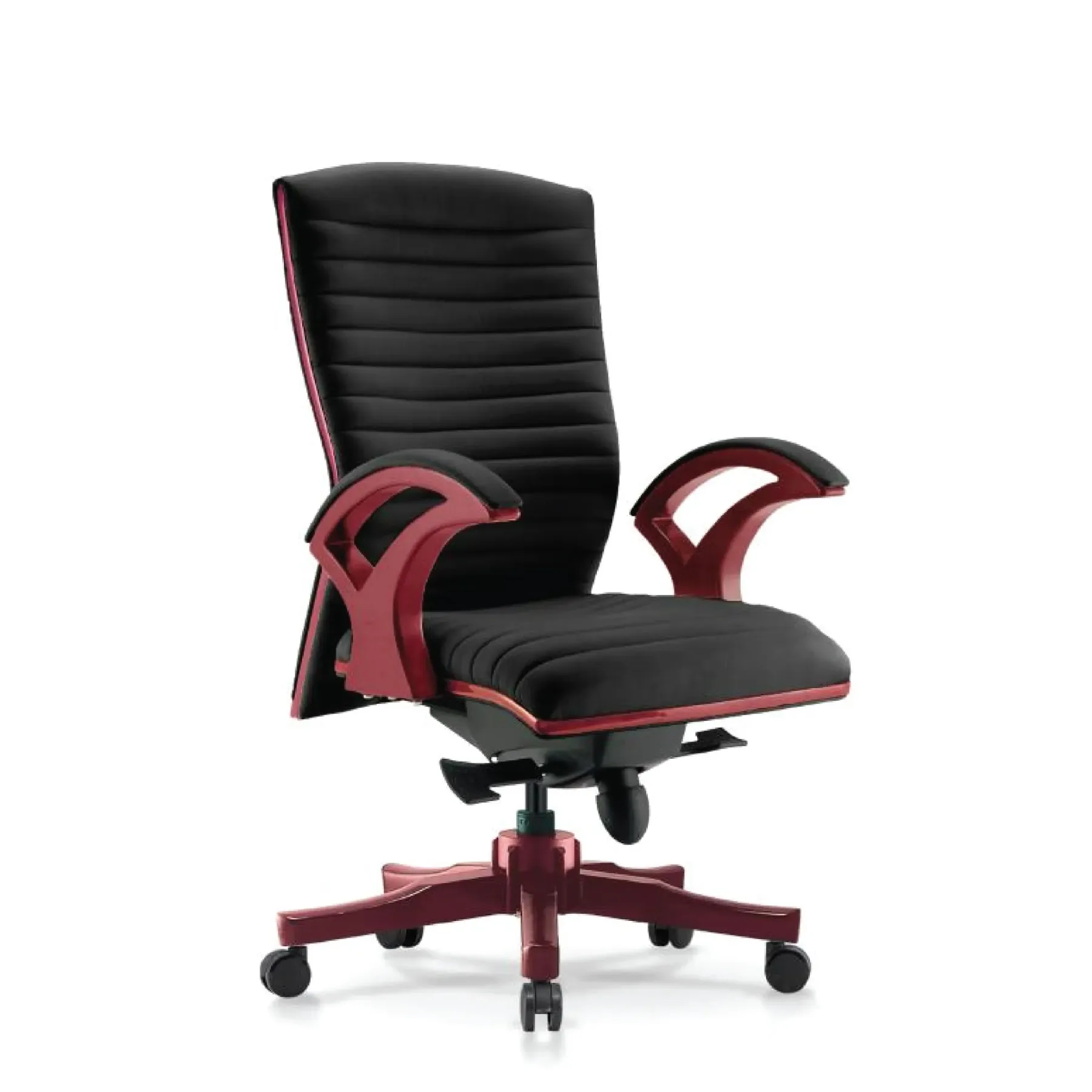 IO2 Wooden Medium Back Office Chair
