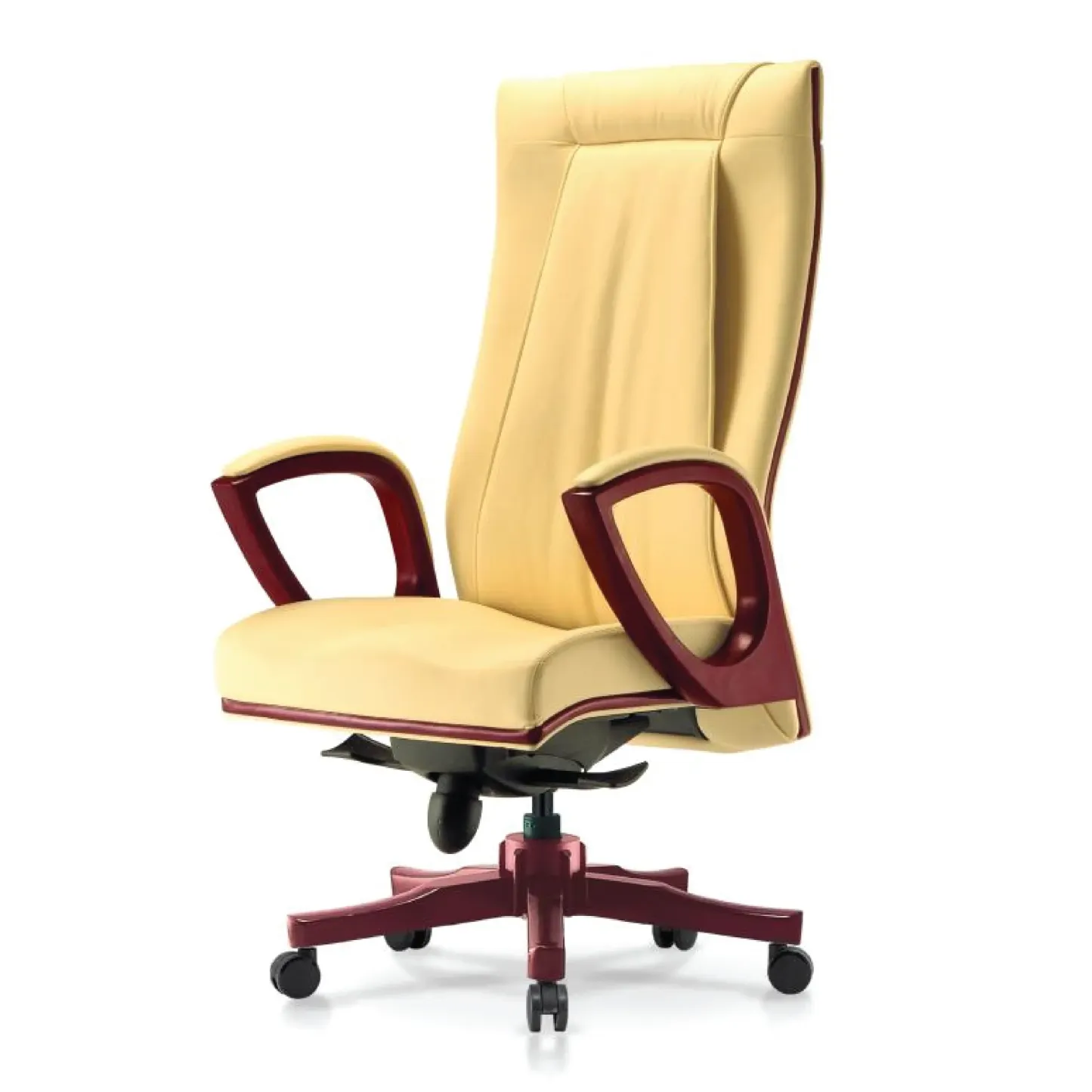 ESSA Wooden Presidential High Back Office Chair