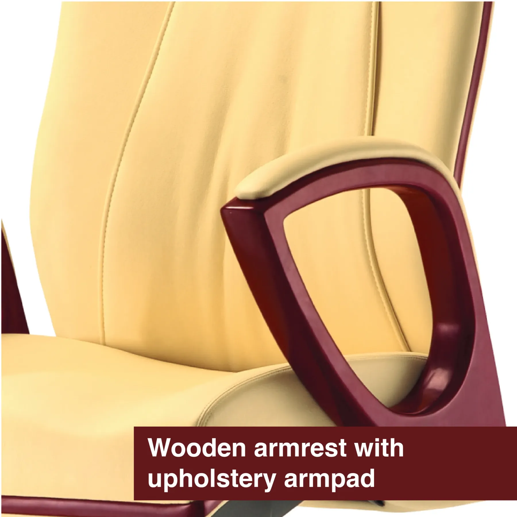 ESSA Wooden Low Back Office Chair