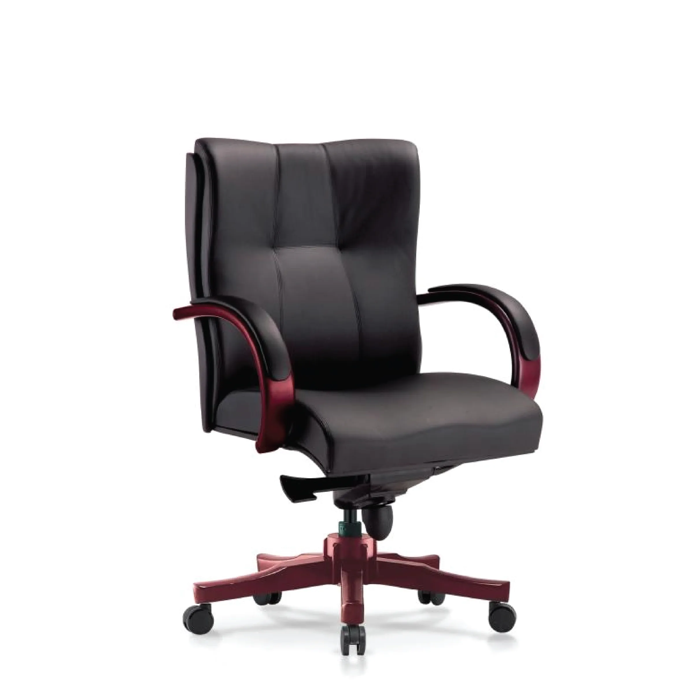 RAMO Wooden Low Back Office Chair