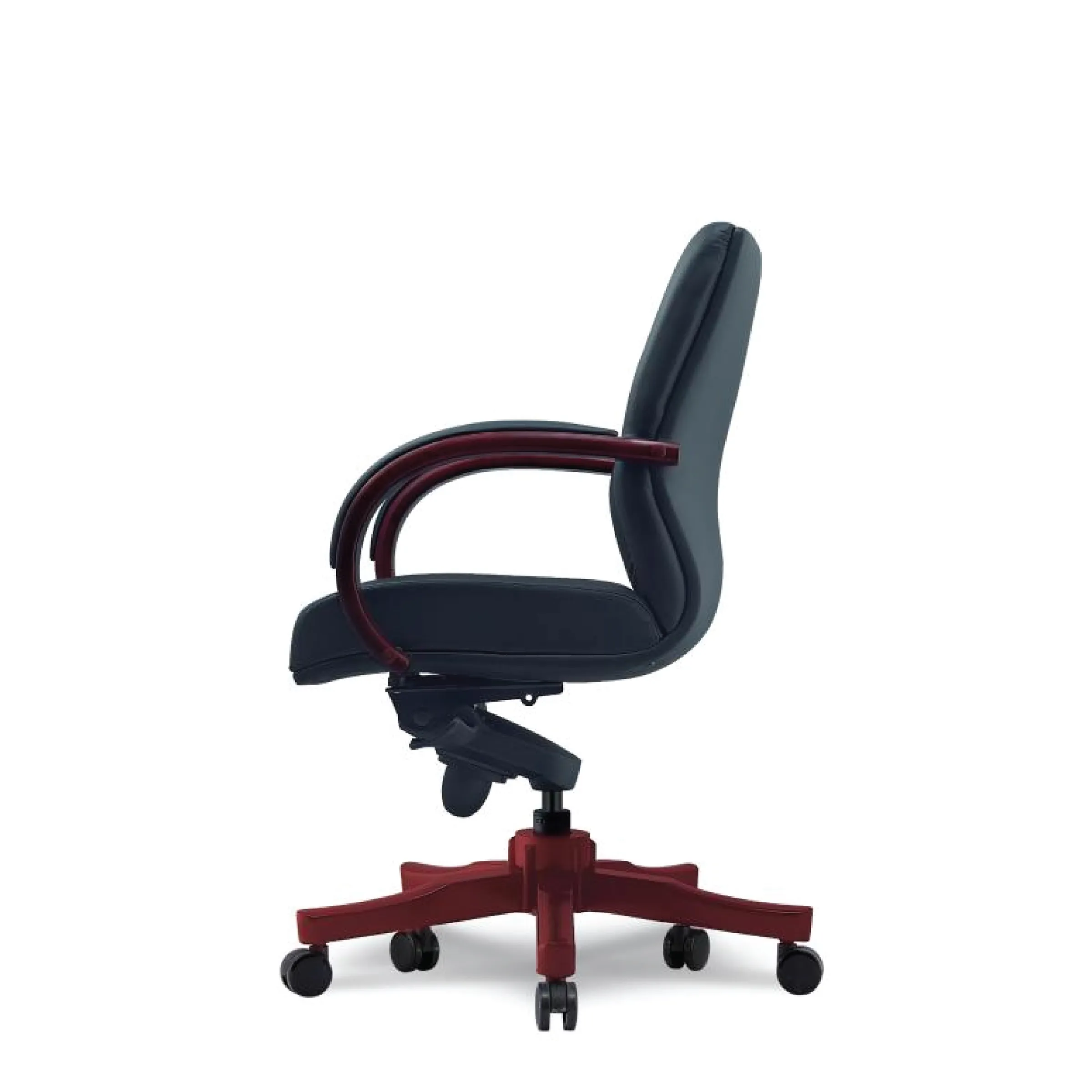 TUARY Wooden Low Back Office Chair