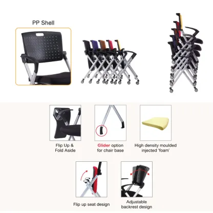 AXE Foldable Training Chair with PP Backrest